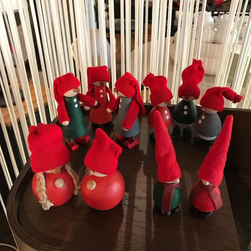 Scandinavian Christmas Elf Figures